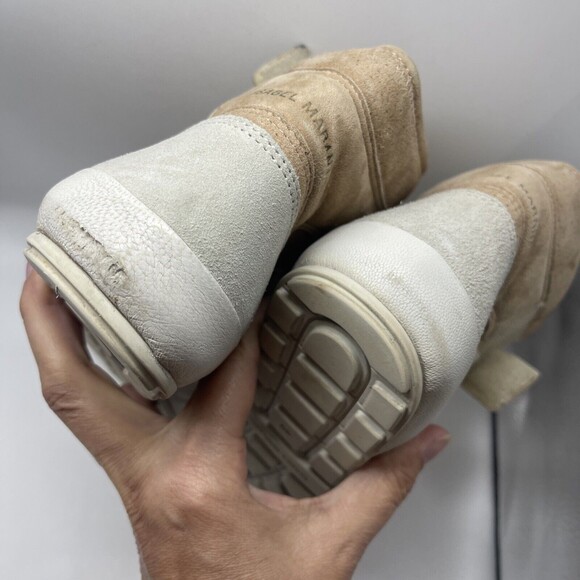 Isabel Marant Etoile Bessy Suede Leather Blush Hightop Sneakers Sz 40 - Picture 12 of 12